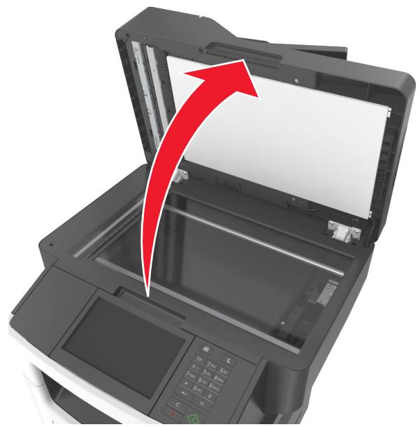 LEXMARK MX611DE - Nettoyage de la vitre du scanner - 1