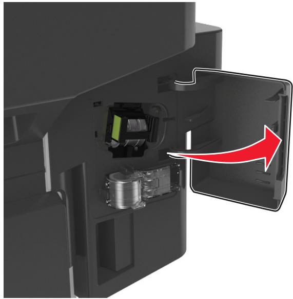 LEXMARK MX611DE - Remplacement de la cartouche d'agrafes - 1