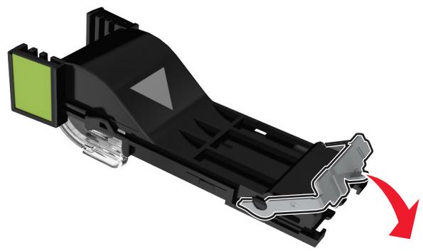 LEXMARK MX611DE - Bourrage d'agrafes dans l'unité de finition. - 4