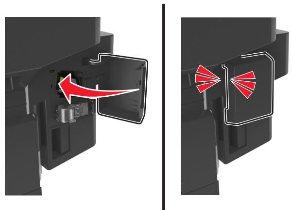 LEXMARK MX611DE - Remplacement de la cartouche d'agrafes - 7
