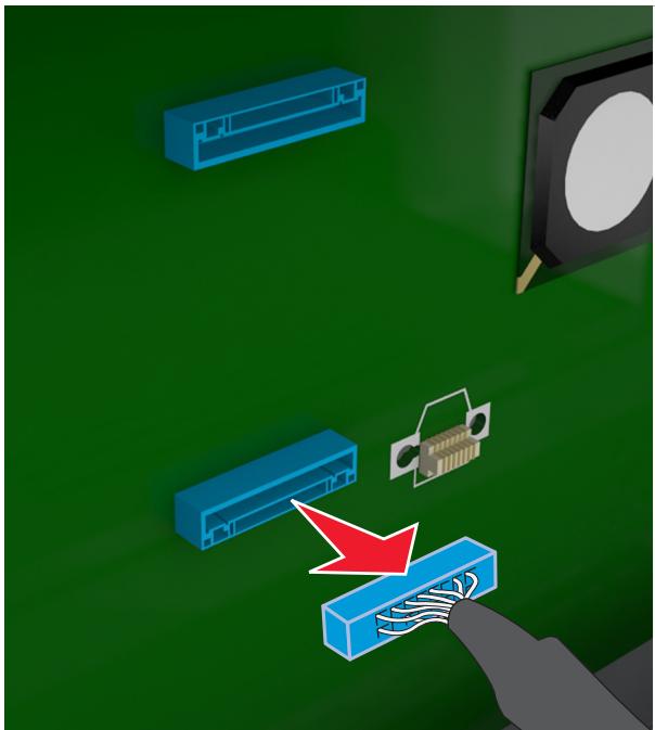 LEXMARK MX611DE - Retrait du disque dur de l'imprimante - 2