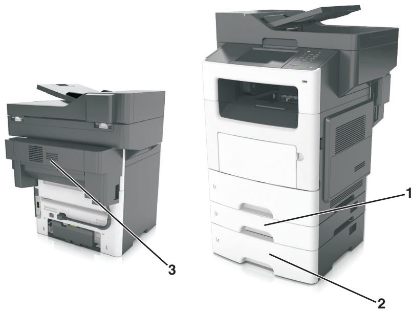 LEXMARK MX611DE - Modèle configuré - 1