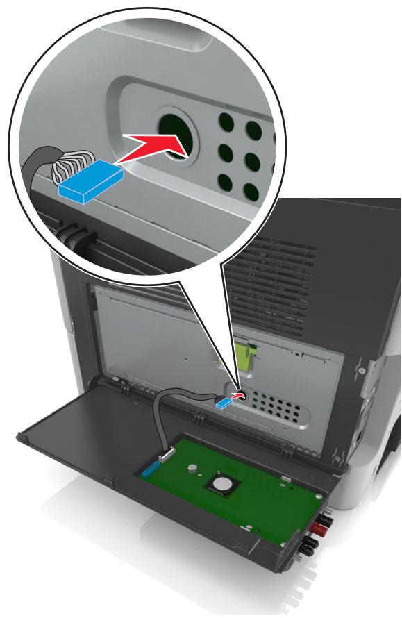 LEXMARK MX611DE - Installation d'un port Internal Solutions Port - 14