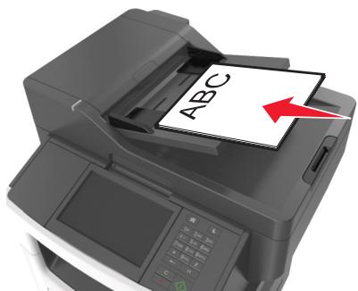 LEXMARK MX611DE - Utilisation du DAA et de la vitre du scanner - 1