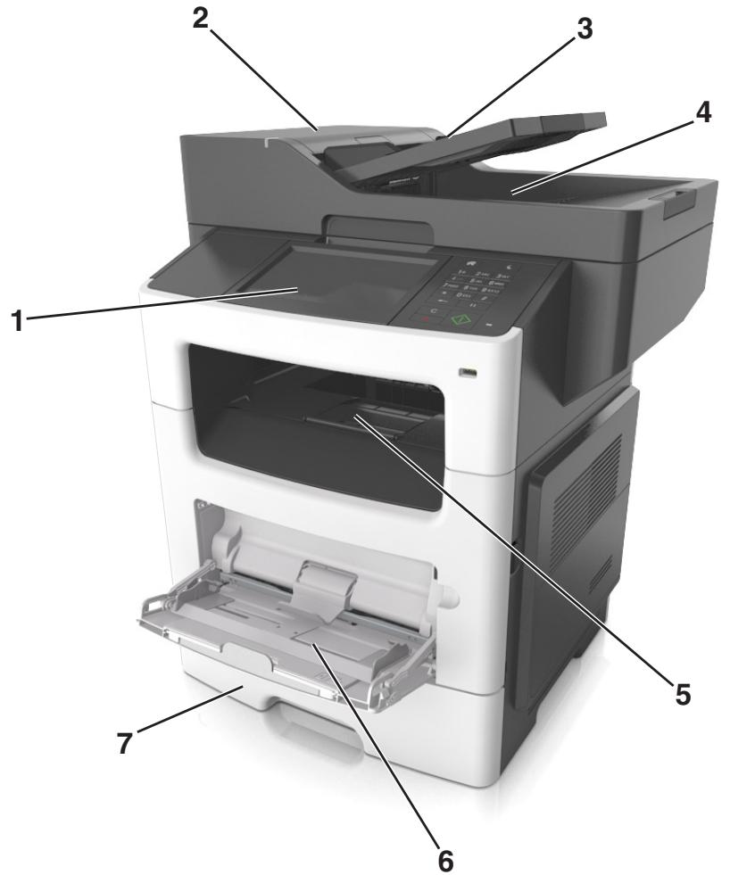 LEXMARK MX611DE - Modèle de base - 1