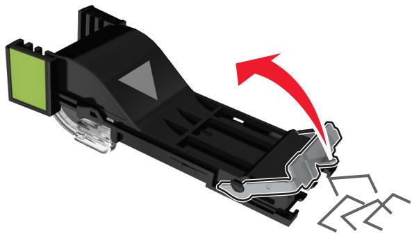 LEXMARK MX611DE - Bourrage d'agrafes dans l'unité de finition. - 3