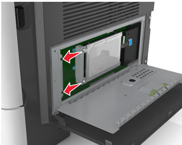 LEXMARK MX611DE - Installation d'un disque dur sur l'imprimante - 4