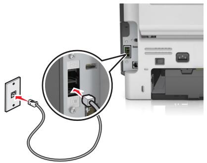 LEXMARK MX611DE - Connexion à un service de sonnerie distincte - 1