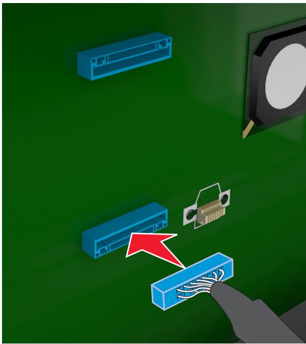 LEXMARK MX611DE - Installation d'un disque dur sur l'imprimante - 3