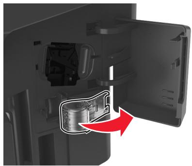 LEXMARK MX611DE - Remplacement de la cartouche d'agrafes - 4