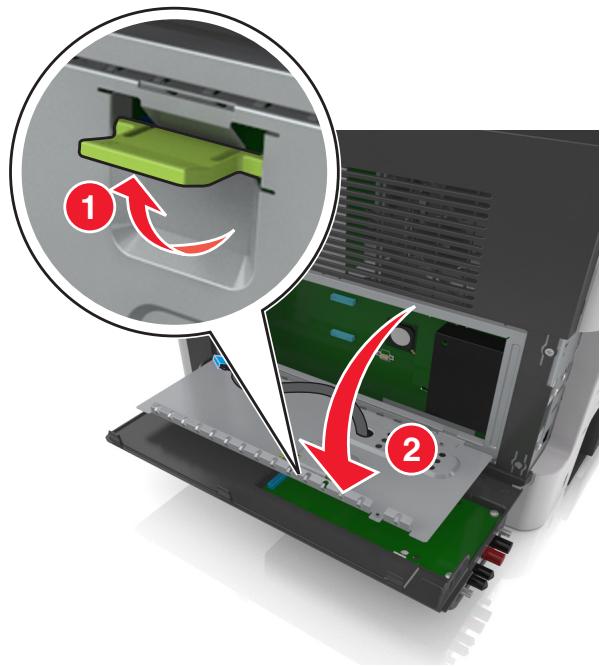 LEXMARK MX611DE - Installation d'un port Internal Solutions Port - 15