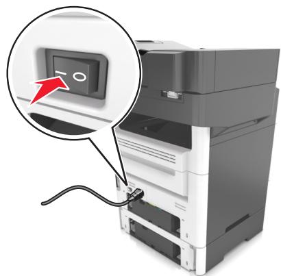 LEXMARK MX611DE - Installation des tiroirs en option - 9