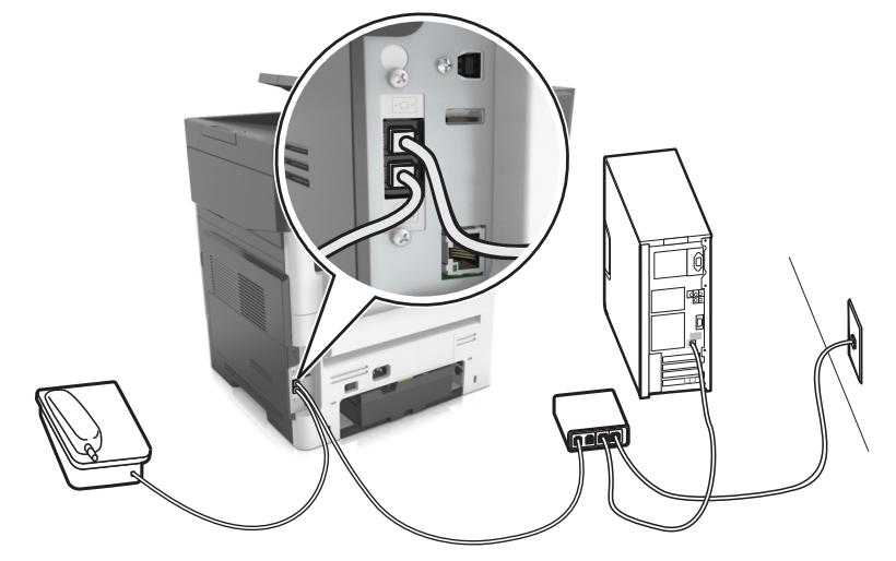 LEXMARK MX611DE - ScENARIO 3 : Service téléphonique VoIP - 1