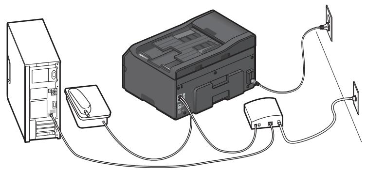 LEXMARK OFFICEEDGE PRO 4000 - Setup 1: Printer is connected directly to a cable modem - 1