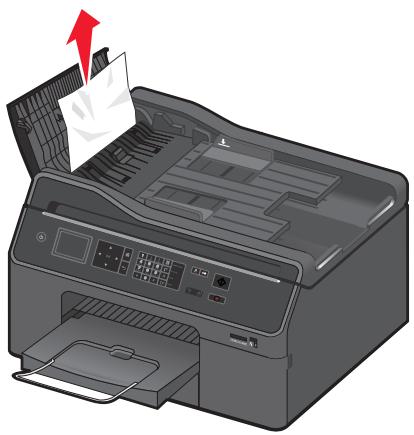 LEXMARK OFFICEEDGE PRO 4000 - Paper jam in the ADF (select models only) - 2