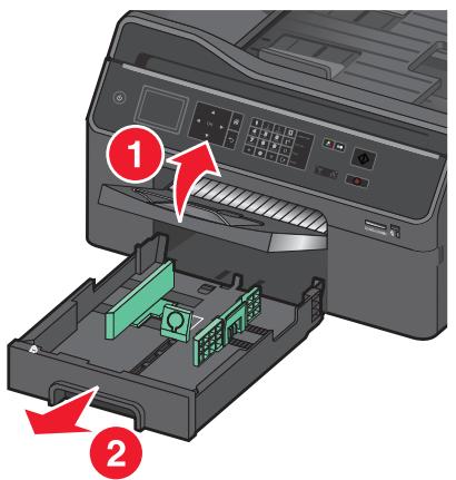 LEXMARK OFFICEEDGE PRO 4000 - Loading the paper tray - 1