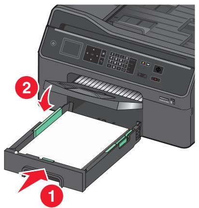 LEXMARK OFFICEEDGE PRO 4000 - Loading the paper tray - 7