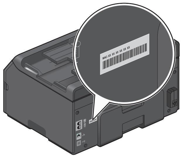 LEXMARK OFFICEEDGE PRO 4000 - How do I find the MAC address? - 1