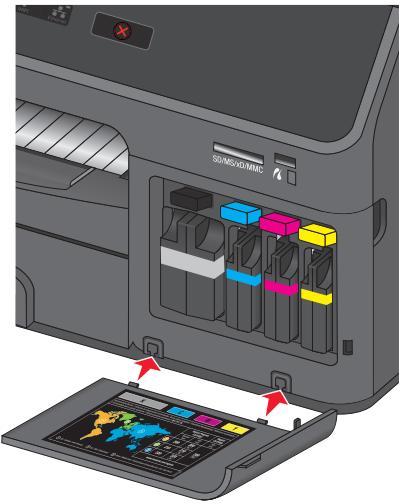 LEXMARK OFFICEEDGE PRO 4000 - Ink Cartridge Access Door Open - 1