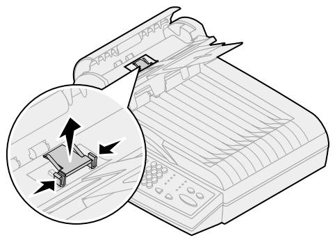 LEXMARK OPTRAIMAGE 242/232 (OCT 2000) - Replacing the ADF pad assembly - 1