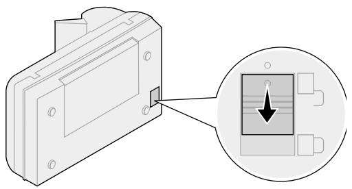 LEXMARK OPTRAIMAGE 242/232 (OCT 2000) - Transportieren der Scan-Einheit - 1