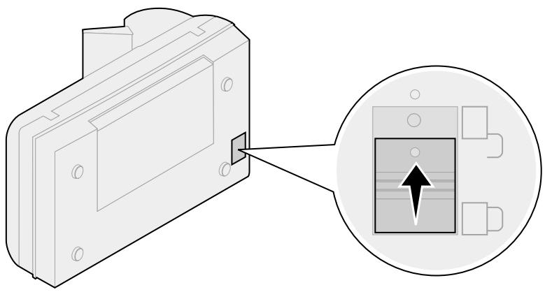 LEXMARK OPTRAIMAGE 242/232 (OCT 2000) - Step 3: Entsperren der Scan-Einheit - 1
