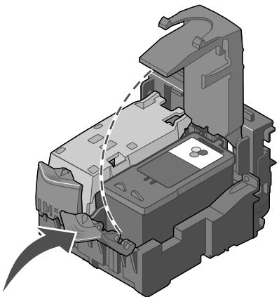 LEXMARK P4350 - Entfernen einer benutzten Tintenpatrone - 2