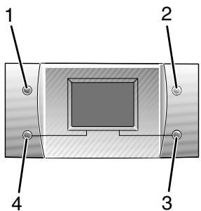 LEXMARK P4350 - Verwendendes Bedienfeldes - 2