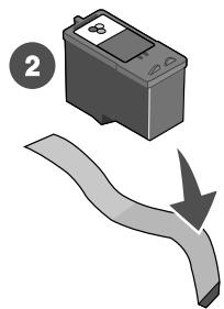 LEXMARK P4350 - Einsetzen der Tintenpatronen - 4