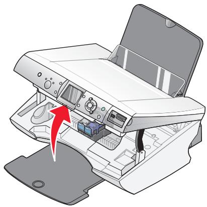 LEXMARK P6350 - Verwendend des Aufbewährungsbereichs - 2