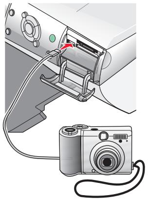 LEXMARK P6350 - Verwenden einer PictBridge-fähigen Digitalkamera zur Steuerung des Fotodrucks - 1