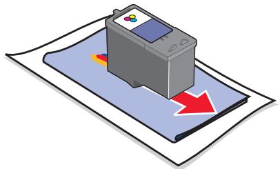 LEXMARK P6350 - Reinigen der Patronendüssen und -kontakte - 1