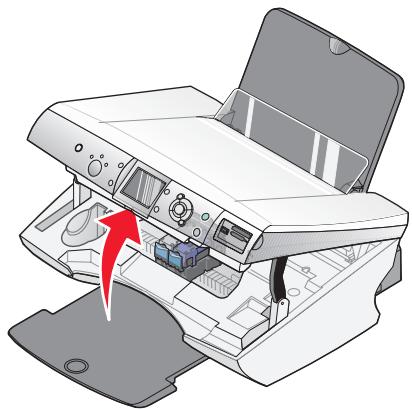 LEXMARK P6350 - Entfernen einer benutzten Tintenpatrone - 1