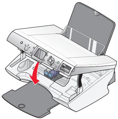 LEXMARK P6350 - Verwendend des Aufbewährungsbereichs - 4