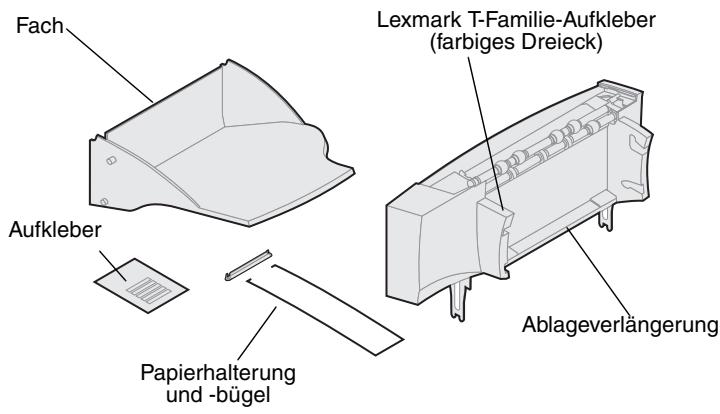 LEXMARK T622 - Installieren einer Ablageveränderung - 1