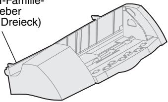 LEXMARK T622 - Installieren des Briefumschlageinzugs - 1