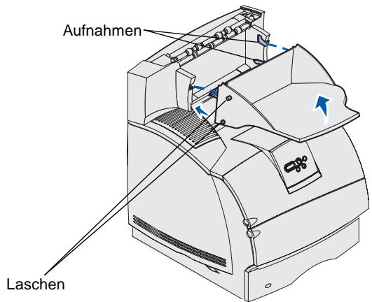 LEXMARK T630 - Installieren von Ausgabeerweiterungen - 6