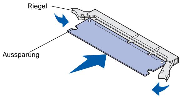 LEXMARK T632 - Installieren von zusätzlichem Druckerspeicher - 3