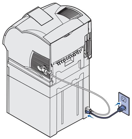 LEXMARK T634 - Installieren der 2000-Blatt-Papierzuführung - 3