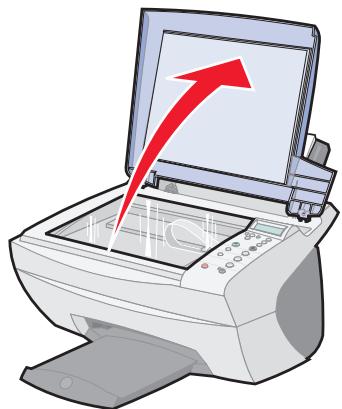 LEXMARK X5150 - Kopieren mithilfe des Bedienfelds - 1