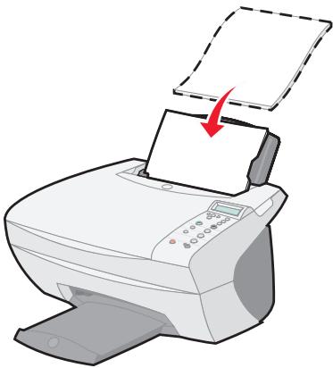 LEXMARK X5150 - Einlagen von Papier - 1