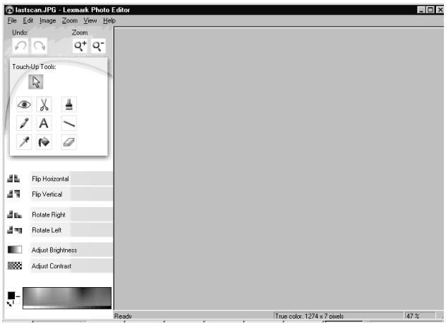 LEXMARK X5150 - Verwendend des Lexmark X5100 Series Fotoeditors - 1