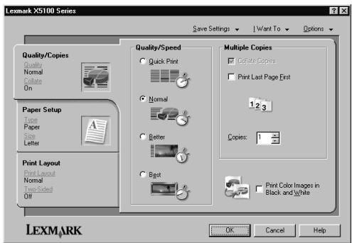 LEXMARK X5150 - Papiersortensor - 1