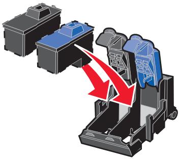 LEXMARK X5150 - Austauschen der Tintenpatronen - 5