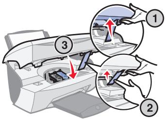 LEXMARK X5150 - Die Scannereinheit lassst sich nicht schlieben - 1