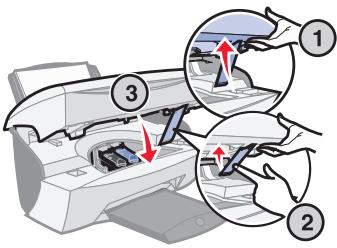 LEXMARK X5150 - Meldung „Abdeckung offen“ - 1