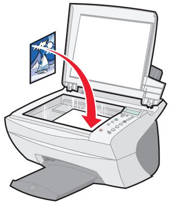 LEXMARK X5150 - Scannen mithilfe des Bedienfelds - 2