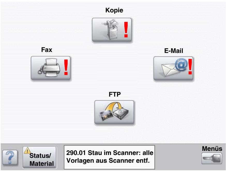 LEXMARK X782 - Feststellen von Staus - 1