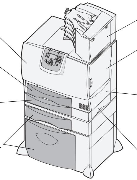 LEXMARK X782 - Bereich F - 1