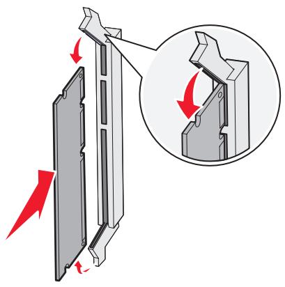 LEXMARK X782 - Installieren von Speicherkarten - 1